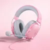 Kulaklıklar Razer Blackshark V2 X Kulaklıklar ESPPORS MİKROFON İLE MİKROFON İLE Oyun Kulaklığı PC PS4 için Kablolu Sesli Video Oyun Kulaklık