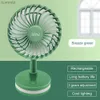 Electric Fans Usb Rechargeable 500Mah Mini Electric Fan Portable Adjustable Standing Handheld Fan Office Cooling Fans Air Cooler Desktop FanL240122