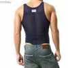 Sexy Set Herren Sexy Body Tanga Trikots Tank Tops Gym Singlet Muskel Weste Unterwäsche Ärmellose Trägerhose Atmungsaktives Mesh Sexy OverallL240122