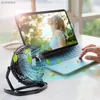 Elektrische Ventilatoren Schreibtisch USB Silent Fan Kühler für Laptop Notebook PC Desktop Sommer Kühlventilatoren 180 Grad Drehung 4 Flügel USB Mini FanL240122