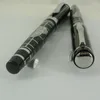 Дизайнерская роскошная черная ручка-ролик 0,5 мм с наконечником для письма с рисунком карты с тиснением, резная металлическая латунь 36 г, тяжелые чернила