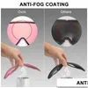 نظارات التزلج Findway ALDT Anti Fog UV Protection Snow OTG تصميم على الخوذة التوافق على الجليد على الجليد للشباب 220905 DROP تسليم DHM75