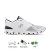 Designer 2023 Vandring på skor Mens Sneakers Clouds X 3 CloudMonster Federer Workout och Cross Training Shoe White Violet Designer Mens Woof White Shoe