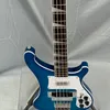 Blue Bass 4 String Solid Ric Marke 4003 schnelles kostenloses Schiff