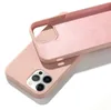 Anpassad tidvattenskal orignal flytande silikonfodral för iPhone 11 12 13 14 15 Pro Max Cases Mini Universal Silicone Mobiltelefonfodral