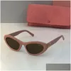 Sonnenbrille Cat Eye Mui Luxus Designer Brille Party Appeal Damen einfach und modisch Hohe Qualität für Frauen Drop Lieferung Mode Otpjc