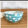Bowls Europeanism Underglaze Ceramic Cute Bowl For Salad Noodle Rice Soup Children Tableware