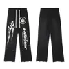 Hellstar Pant Jogger Jumper Streetwear Hoodie Set Tracksuit Pullover Cotton Grey Black Letter Tryckt Broderi Grafiska tröjor Floral Print Tracksuits Hoody