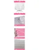 Różowa pianki torebki z kopert self -seal expted koperty z bąbelkowymi torbami pocztowymi torba g jllcvc5928846