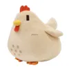 Pluszowe lalki 22 cm Stardew Valley Chicken Pillow Plush Miękki nadziewane zwierzęce zabawki z kreskówki Stardew Valley Dzieci Prezent urodzinowy prezent Bożego Narodzenia