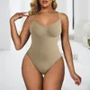 Intimo modellante da donna Compressione addominale Senza soluzione di continuità Modellamento del corpo Gilet di supporto Femminile Dopo il parto Versione migliorata Sculacciate per le donne