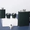 301400ml 2 kolvar Portable Flagon Hip Flask Set With Cups For Whisky Vodka Wine Pot Alcohol Outdoor Gift Drinking Bottle Y240122