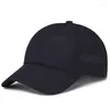 ボールキャップ2024サマーメンズスナップバッククイックドライメッシュ野球キャップサンハットボーン通気性帽子調整可能な屋外