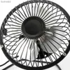 Electric Fans 4-inch USB Strong Wind Silent MINI Fan Desk 360 Degree Rotatable Summer Cooling Portable Fan for Laptop Notebook OfiiceL240122