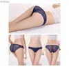 Sexy Set Women's Sexy Lace Panties Seamless Cotton Breathable Briefs Girls Transparent Underpants Plus Size Brand Underwear 1 PieceL240122