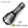 Ficklampor Convoy C8 XM-L2 T6 U2 LED-ficklampan Lantera Flash Light Tactical Torch Camp Lamp Police Work Light Camping Bike Lantern 240122