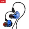 Cuffie TRN V80 2BA + 2DD Hybrid Metal In Ear Auricolare IEM HIFI DJ Monito Running Sport Auricolare Cuffie auricolari staccabili per KZ MT4