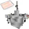 Färsk köttskivare kommersiell korvbrödskinkning Maskin Electric Meat Cutter Machine