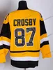 Оптовая продажа высшего качества 87 хоккейные майки Сидни Кросби с вышивкой C Patch M-XXXL