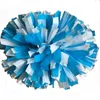 Wenhan Sports White Cheerleading Pompoms 32cm Baton Handle Color Free Combination High Quality Cheers Nonfading 2Pcs 240118