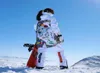 Garnitury narciarskie śnieg zimowe ponadwymiarowe mężczyźni Kobiety ciepłe wiatroodporne wodoodporne kurtki odpinane spodnie snowboardowe Zestaw 2209302928237