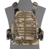 Hunting Jackets PFM Tactical Vest Plate Frame Modular Lightweight Military Load Distribution Quick Release Hollow MOLLE Paintball