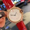 Womans Watch Automatic Swiss Quartz Movement Watches 36mm Waterproof Fashion Scratch Resistant Glass Clemence Leather Strap Wristwatches