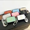 Designer bag Snapshot Multi-color Camera Bag Classics Mini Mark Bag Handbag Women's Wide Strap Shoulder Bag Fashion Luxury Leather Flash Str