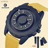 Other EUTOUR Black Clock Magnetic Ball Pointer Quartz Men Waterproof Wrist Nylon Strap Mens Top Brand Luxury 2019 YQ240122