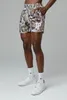 Short de basket-ball en maille pour hommes, décontracté, grande taille, séchage rapide, Fitness, short de styliste, hauteur du genou, motif animal