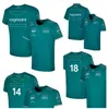 Футболка для водителя Mens Formula Team Racing Suit Футболки F1 Polo Рубашка водители 14 и 18 футболок Джерси