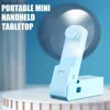 Electric Fans Summer Portable Mini Handheld USB Fans Rechargable Electric Fan Pocket Folding Ultra Quiet Air Cooler Desktop Small Fanl240122