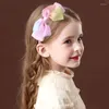 Hair Accessories Cute Ribbon Princess Hairband Girls Boutique Bowknot Headband Lovely Non-slip Hoops Kids Sweet Candy