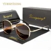 Sonnenbrillen YUNSIYIXING Neue Polarisierte Sonnenbrille Frauen Mode Sonnenbrillen Für Männer Frauen Anti-blend Marke Brillen Vintage Lunettes De Soleil YQ240120