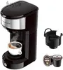 Coffee Makers Single Serve Coffee Maker Coffee Brewer for K-Cup Single Cup Capsule and Ground Coffee Single Cup Coffee Makers with 6 to 14oz YQ240122