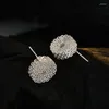 Stud Earrings Handmade Dough Twists Earings For Women Jewelry Punk Party Gown Runway Korean Japan