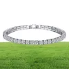 Een rij drie rijen vol diamanten zirkoon armbanden kristal van rovskis mode dames armband geschenken kerst armband8937732