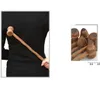 Wooden Muscle Massager Hammering Wood Hammer Leg Knocking Meridian Beating Back Body Massage Stress Relax Hand Held Manual 547QH