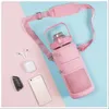 Waterfles 2L Waterfles Cover Isolator Sleeve Bag Tumbler Bottle Case Tas met riem Draagbaar Voor Kamperen Buitensporten Drinkgerei Tas 240122