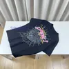 Sp5der Hommes T-shirts Designer Homme Rose Noir Perle Chemise Graphique Tee Spider Sweat À Capuche 555 Impression Femmes Haute Qualité À Manches Courtes Free People Vêtements Ras Du Cou t CRAX