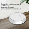 Robot Vacuum Cleaners 3 In 1 Smart Robot Vacuum Cleaner 9000PA Smart Sweeping Robot 1200mAH USB Charging Floor Cleaner Dry Wet Cleaning Spray Sweeper