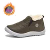 Donne maschile e neve unisex US5-US11 Scarpe da trekking Scarpe da esterno Uomini Donne maschile Fluff Stivali firmati impermeabili 7688 979 318