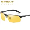 Sonnenbrille AORON Photochrome Sonnenbrille Verfärbt Braun Männer Fahren Polarisierte Sonnenbrille Fahrer Sicherheit Nachtsichtbrille UV400 YQ240120