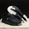 Schuhe mit Schachtel auf Wolken laufen Nova Cloud Cloudnova 5 All Black White wasserdichte Perlengletschergrau Chai Magnet Männer Frauen Sport Sneak