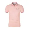 Golf Apparel Men's 2023 Summer Short Sleeve Top High Quality Business Casual Polo Shirt Men's Golf Apparel