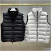 Mens Vests Designer Vest Down Jacket Printed Letters Womens Puffer Warm Size1/2/3/4/5 Windbreaker Coat Drop Delivery Apparel Clothing Dh15L