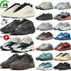 700 Tênis de corrida masculino Triplo Preto Branco Empoeirado Cactus Volt Lime Blast Foto Azul Reagir BAUHAUS UNC Tênis esportivo respirável feminino