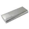 Fiaschetta portatile in acciaio inossidabile con caraffa per sigarette e imbuto che può contenere 2 pezzi di custodia per sigari 240122