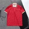 2024 designer stripe polo magliette serpente polo ape ricamo floreale mens High street fashion polo cavallo T-shirt