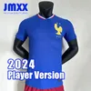 Jmxx 24-25 Franse Voetbalshirts Thuis Weg Derde Heren Uniformen Jersey Man Voetbalshirt 2024 2025 Speler Versie